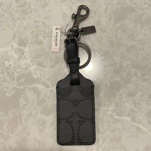 Coach Luggage Tag